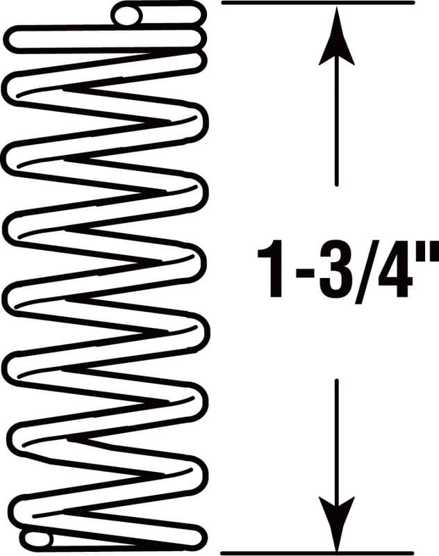 Prime-Line 1-3/4 in. L X 5/16 in. D Compression Spring 4 pk