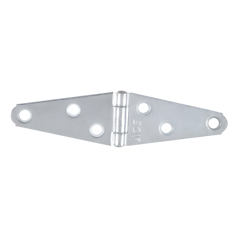 Ace Steel Light Duty Strap Hinge 2 in. L Zinc