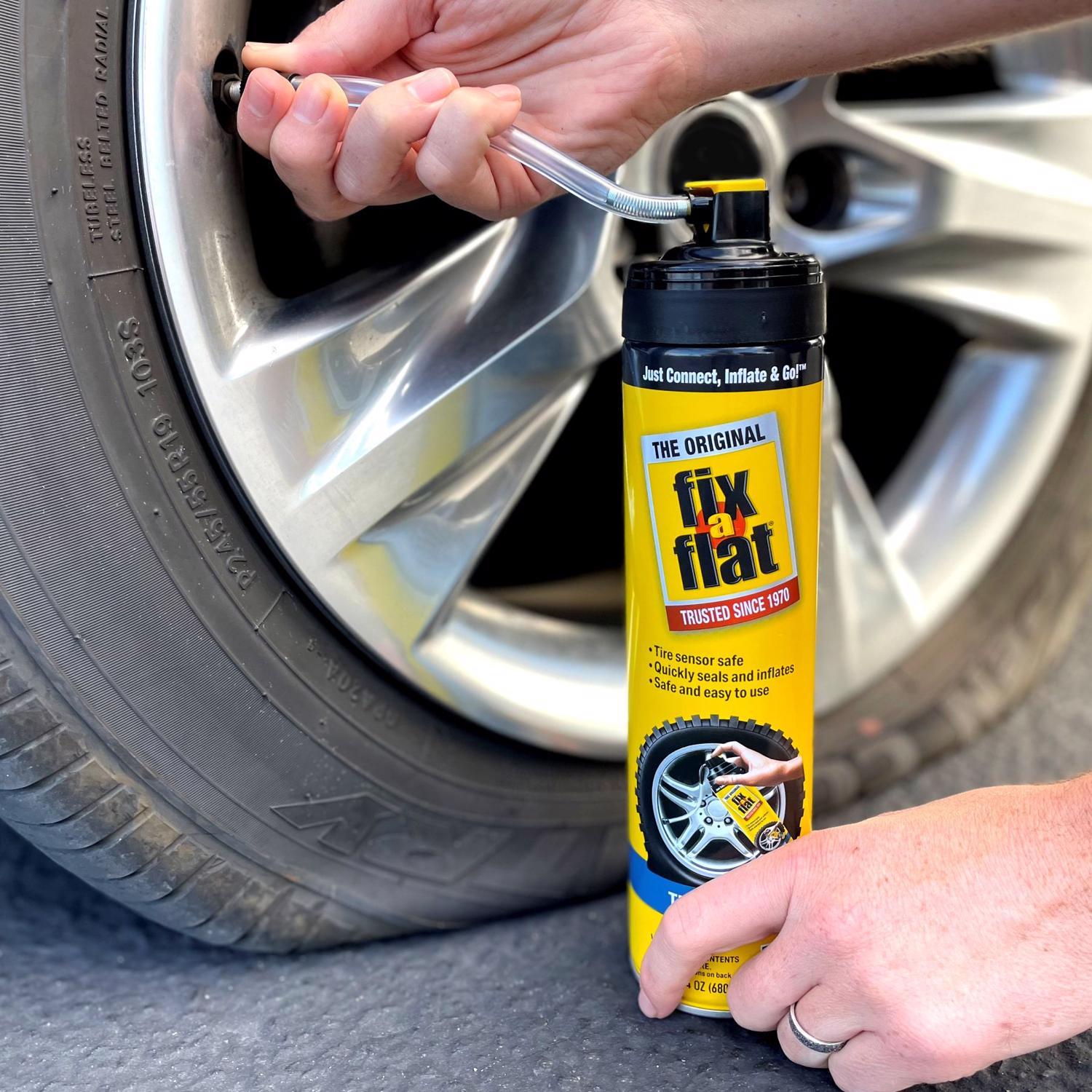Fix-a-Flat Inflator and Sealer 24 oz