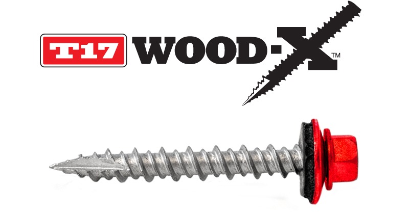Lakeside Wood-X Screw Roofing Galvanized #10 x 1-1/2" 250ct