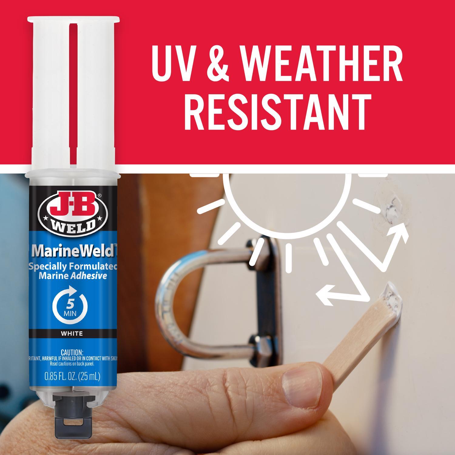 J-B Weld MarineWeld High Strength Marine Adhesive and Sealant Liquid 0.85 oz