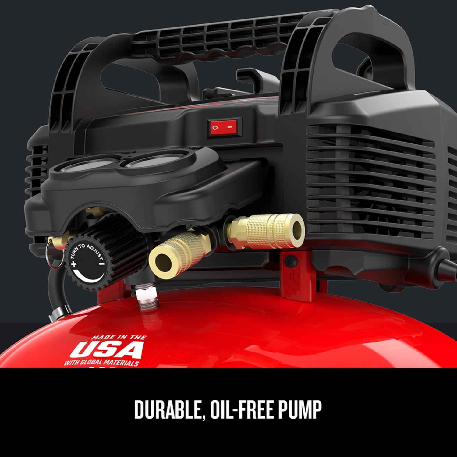 Craftsman 6 gal Pancake Portable Air Compressor 150 psi 0.8 HP