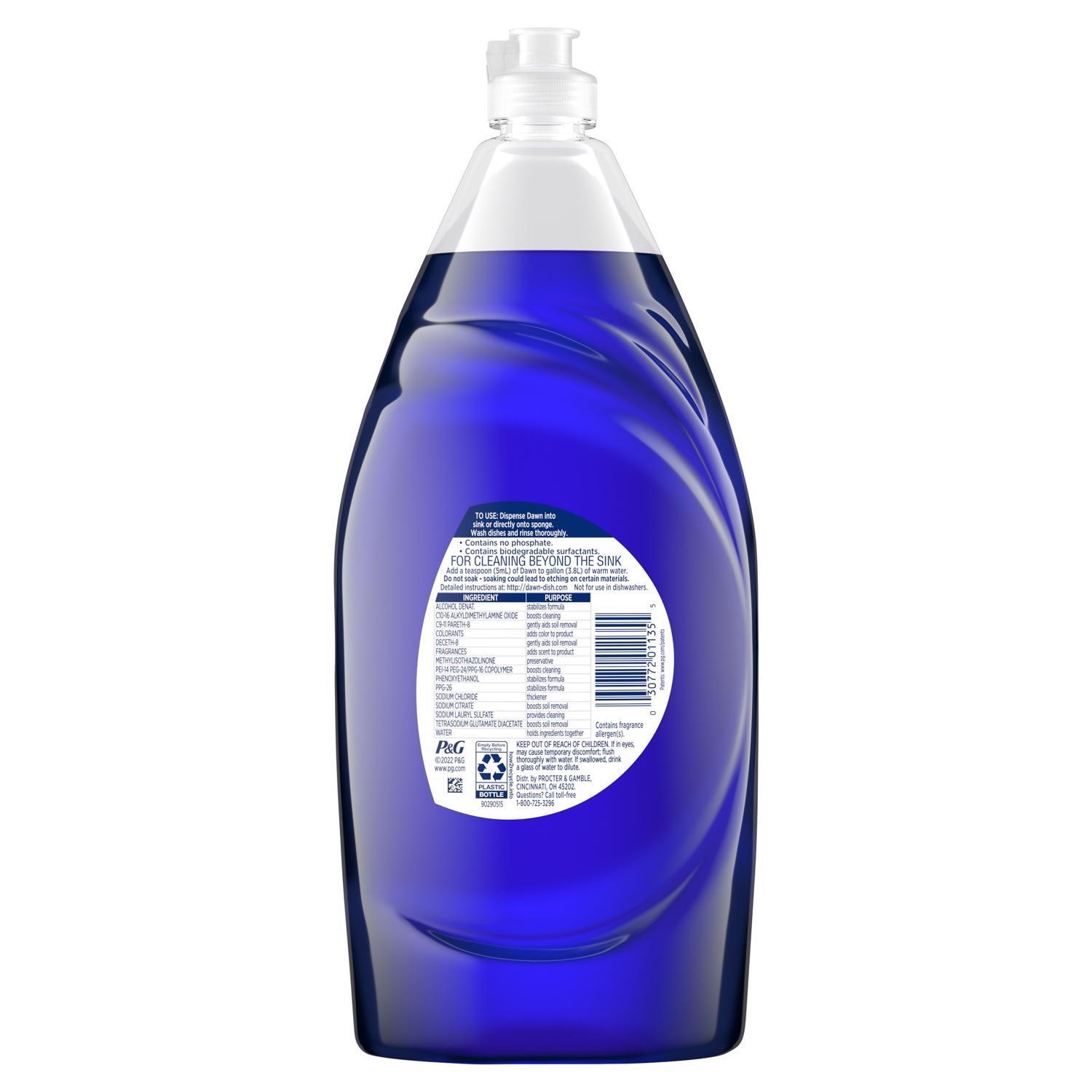 Dawn Platinum Refreshing Rain Scent Liquid Dish Soap 32.7 oz. 1 Pack
