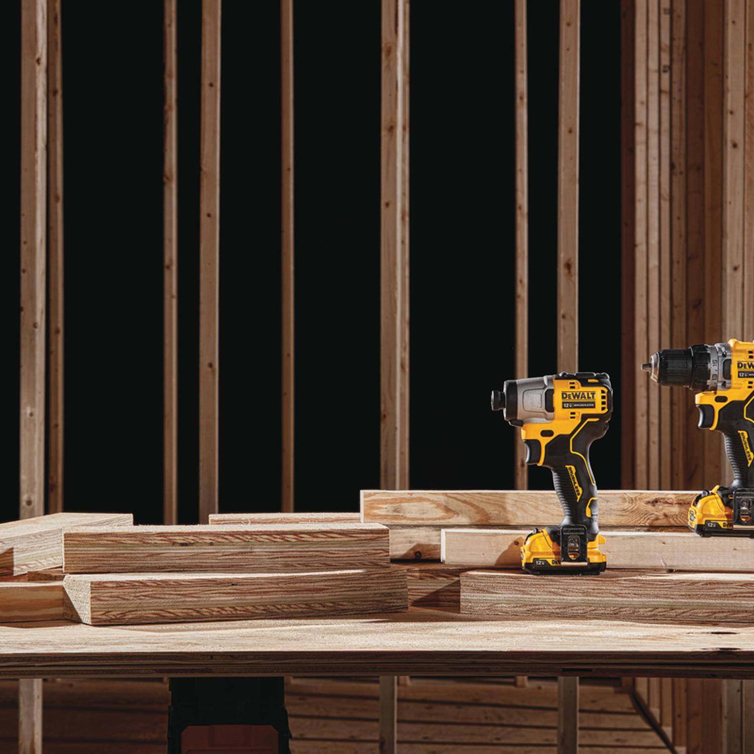 DeWalt 12V MAX XTREME Cordless Brushless 2 Tool Compact Drill and Impact Driver Kit