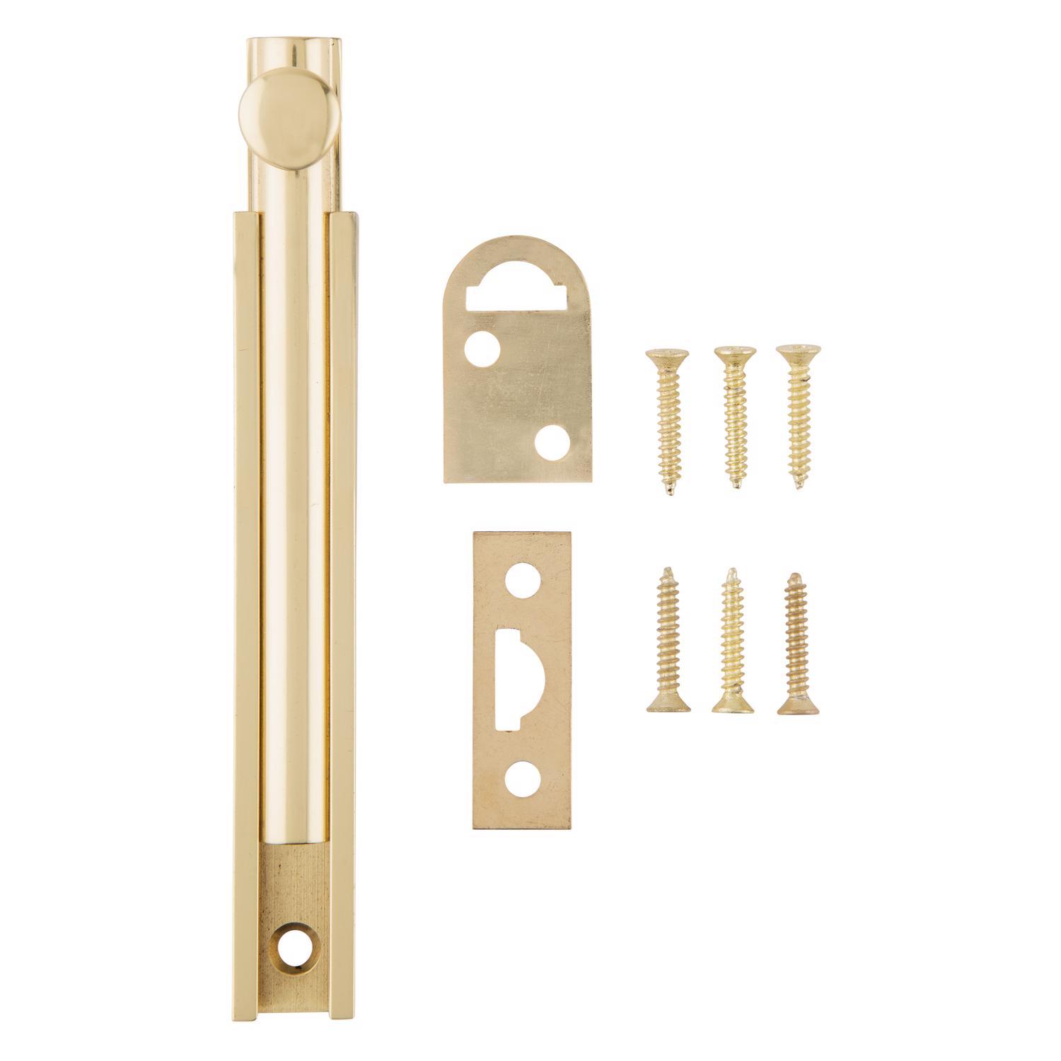 Ace Bright Brass Brass Surface Bolt