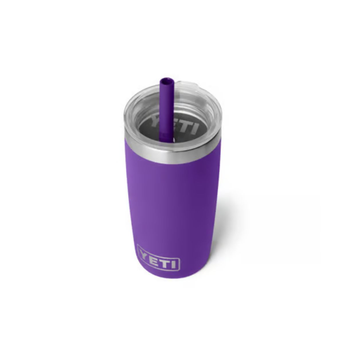 YETI Rambler Jr. 10 oz. Pace Purple BPA Free Kids Cups with Silicone Straw