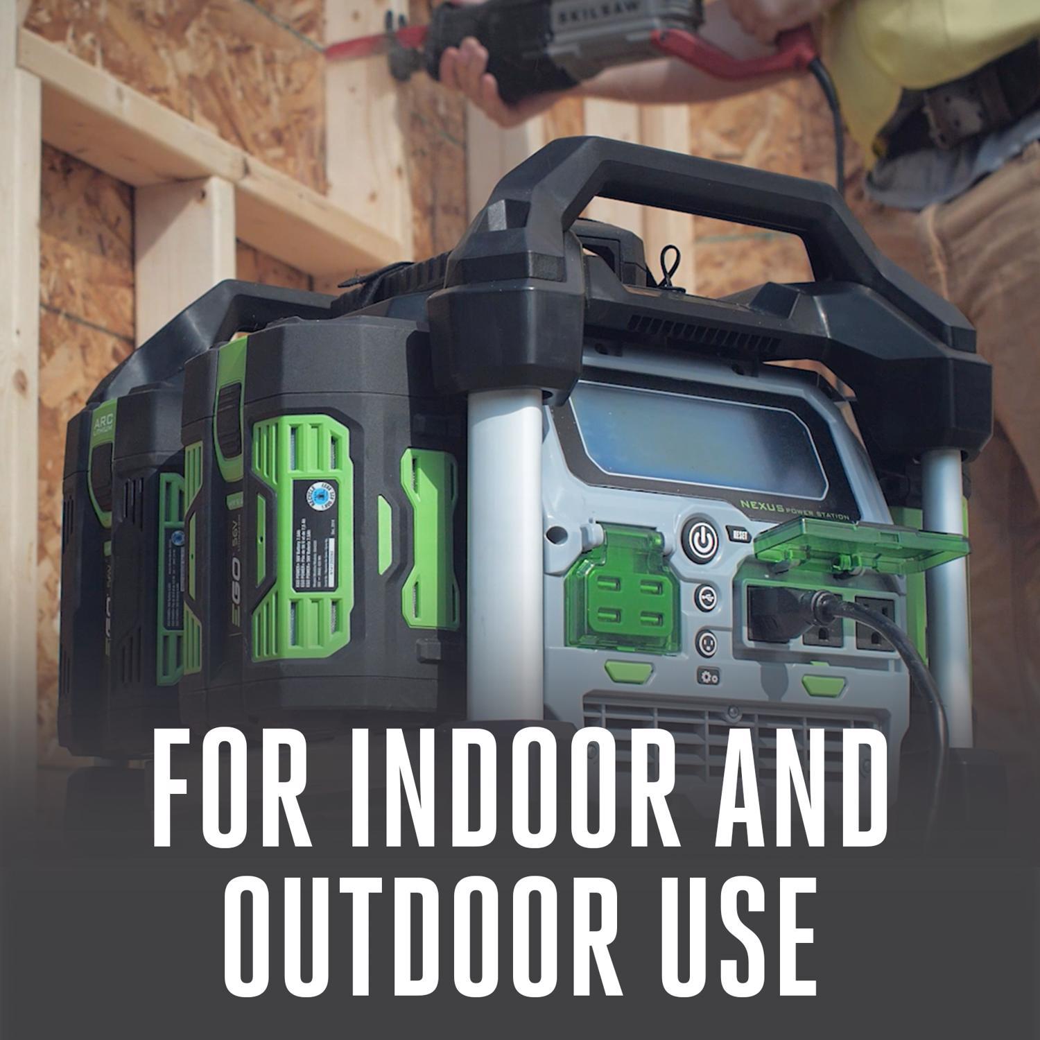 EGO Power+ Nexus Power Station 120 V 3000 W 3 outlets Power Inverter (TOOL ONLY)