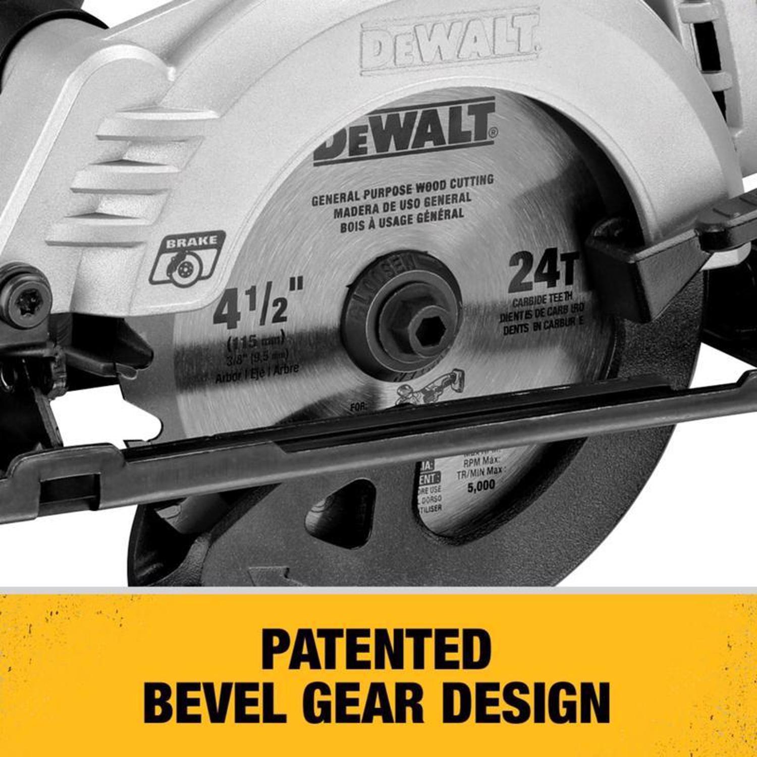 DeWalt 20V MAX ATOMIC 4-1/2 in. Cordless Brushless Compact Circular Saw Tool Only