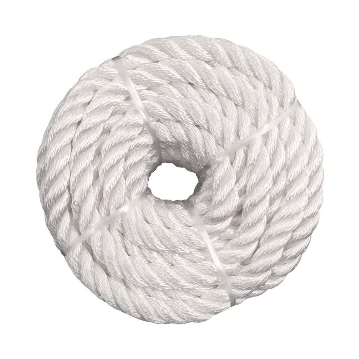 Ace 1/2 in. D x 100 ft. L White Twisted Nylon Rope