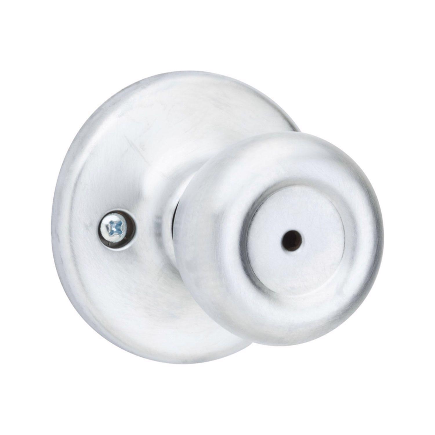 Kwikset Mobile Home Satin Chrome Privacy Knob