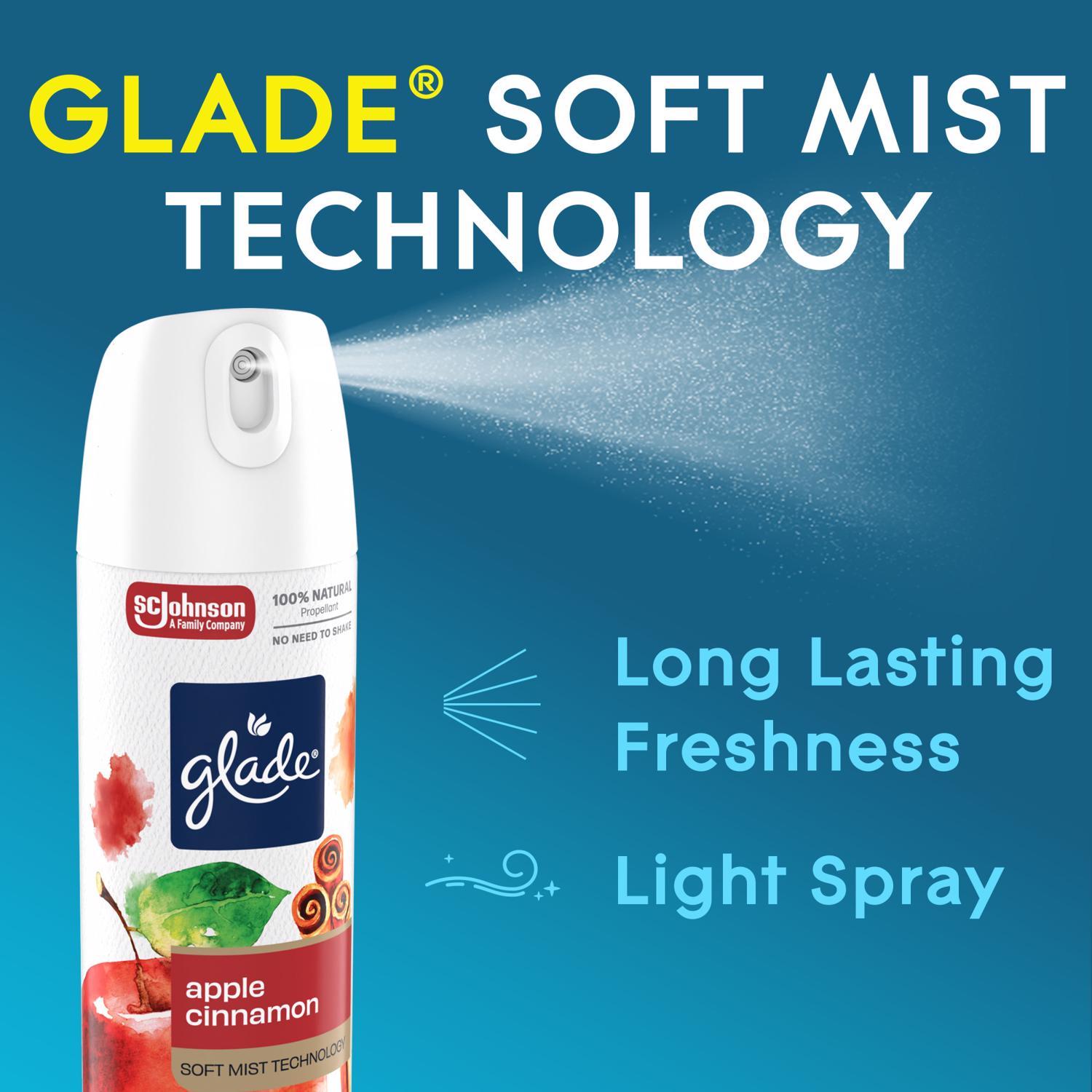 Glade Apple Cinnamon Scent Air Freshener 7.3 oz Aerosol