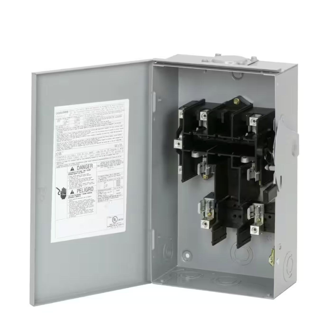 Eaton 60 Amp 120/240-Volt 14,400-Watt Fused Safety Switch
