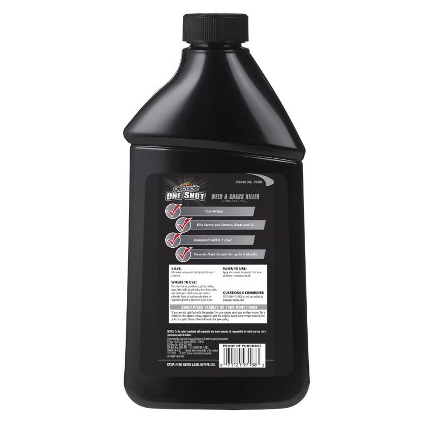 Spectracide One Shot Lawn and Weed Weed and Vegetation Killers Concentrate 32 oz.