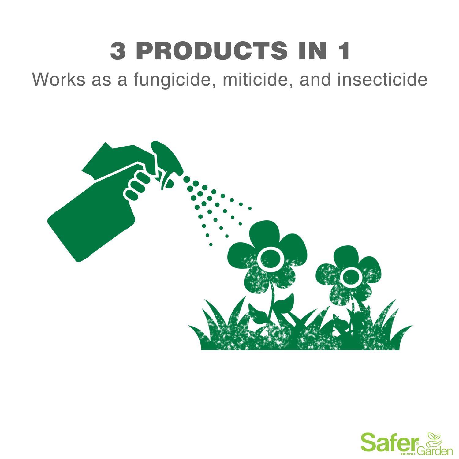 Safer Brand Neem Oil Organic Insect Killer Liquid 24 oz