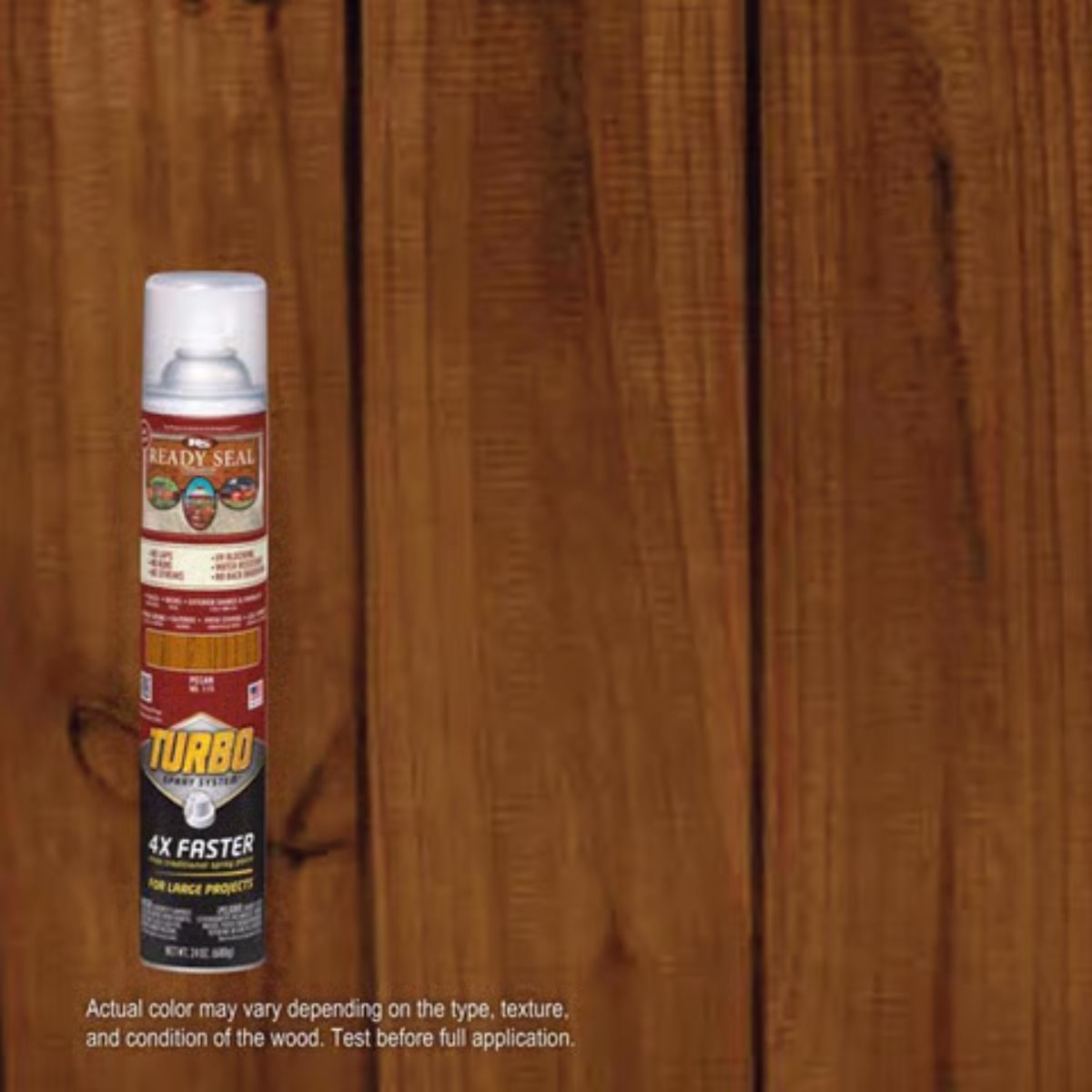 Ready Seal Turbo Spray Pecan Wood Stain 24 oz.