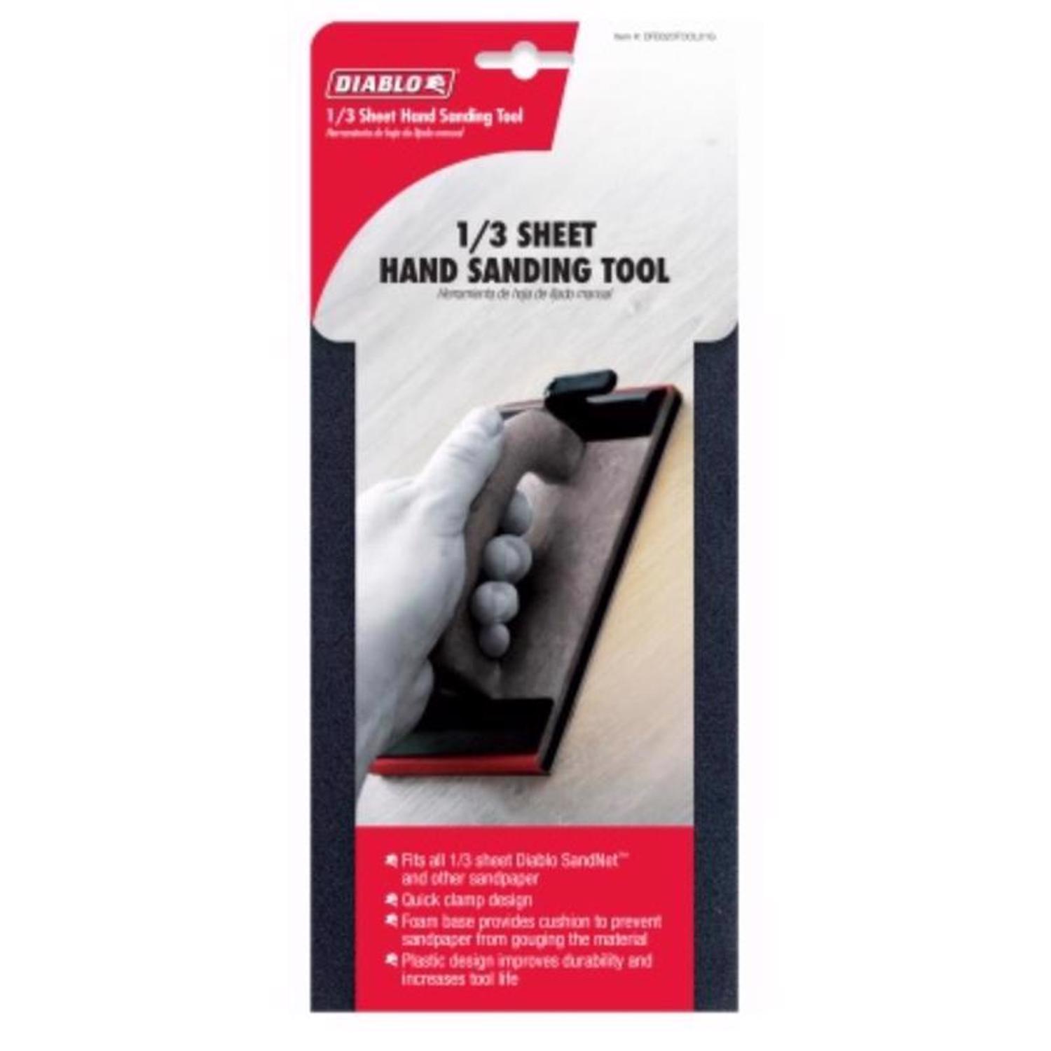 Diablo 7 in. L X 3-2/3 in. W Plastic 1/3 Sheet Sander