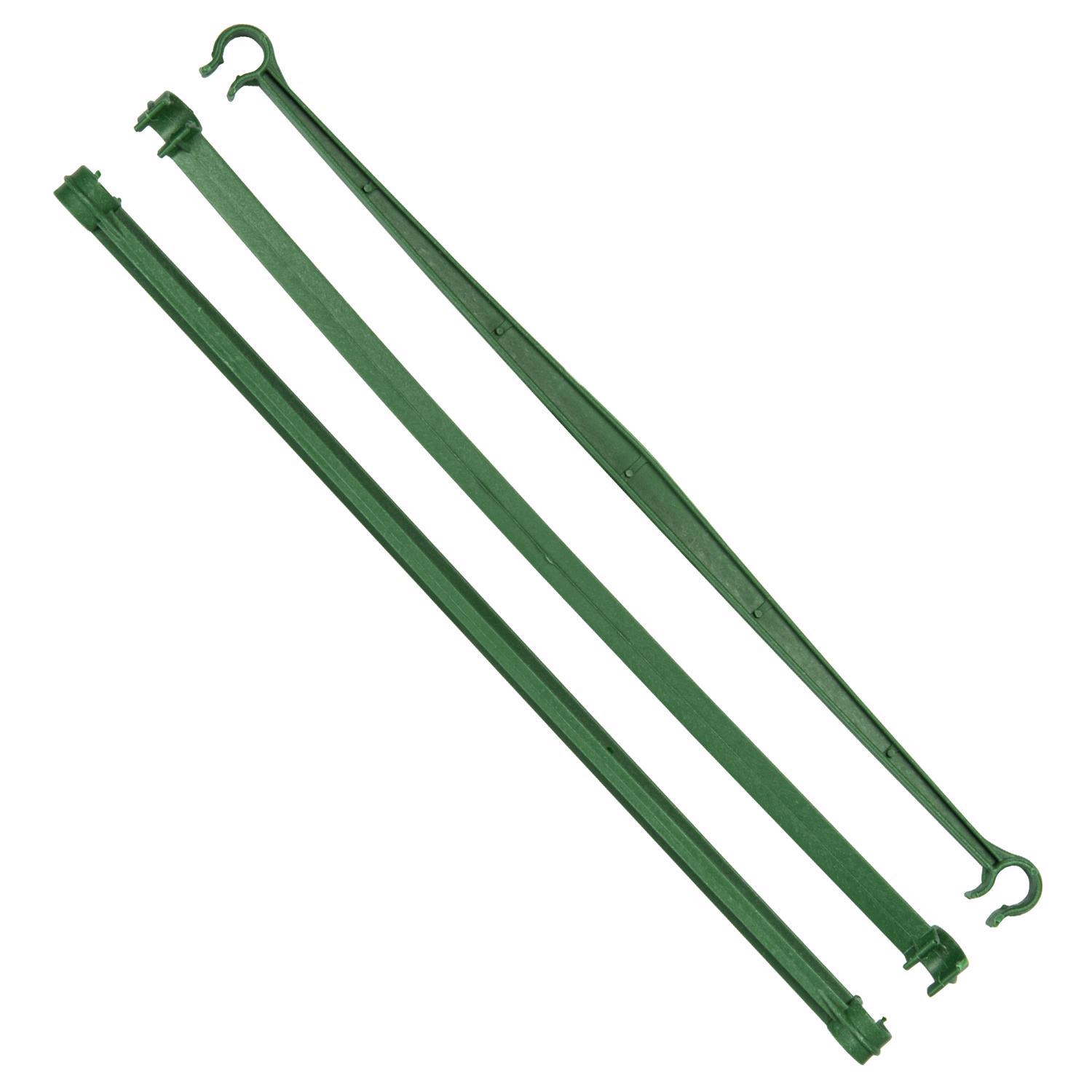 Gardener's Blue Ribbon Green Steel Garden Stakes