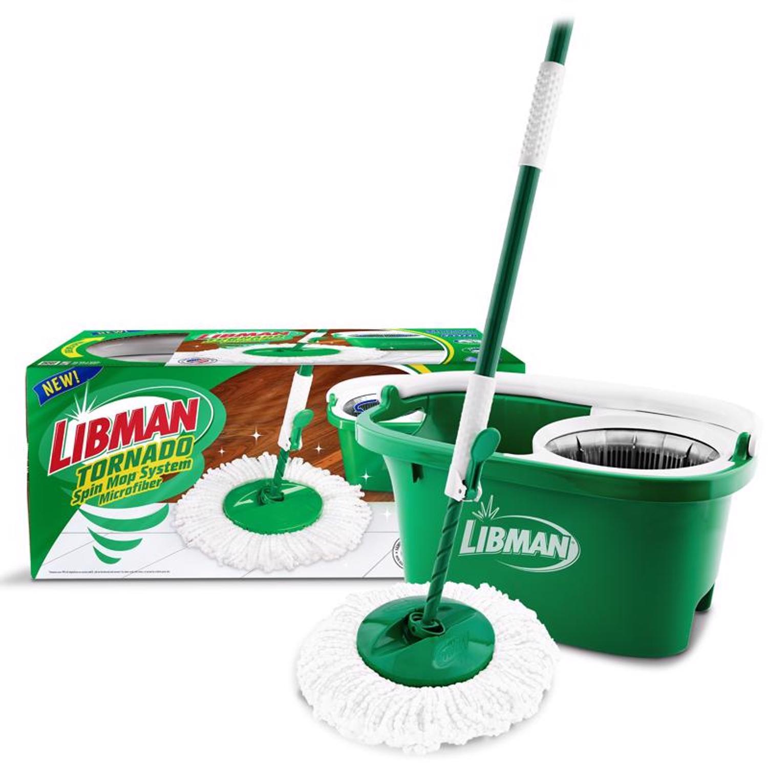 Libman Tornado 14 in. W Spin Mop with Bucket | Stine Home + Yard