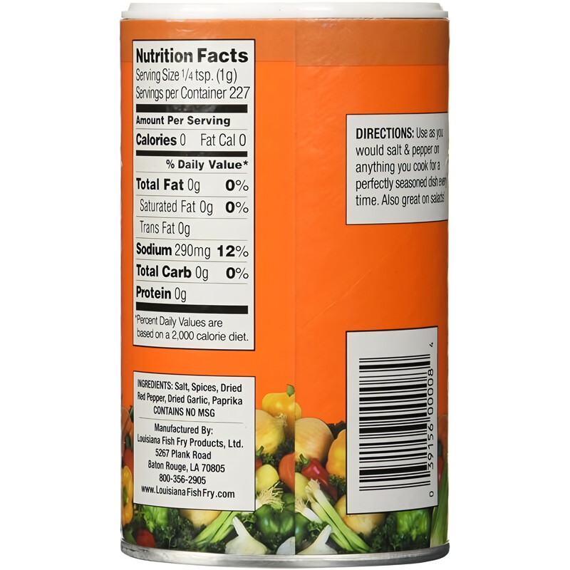 Louisiana Fish Fry Products Cajun Seasoning 8 oz