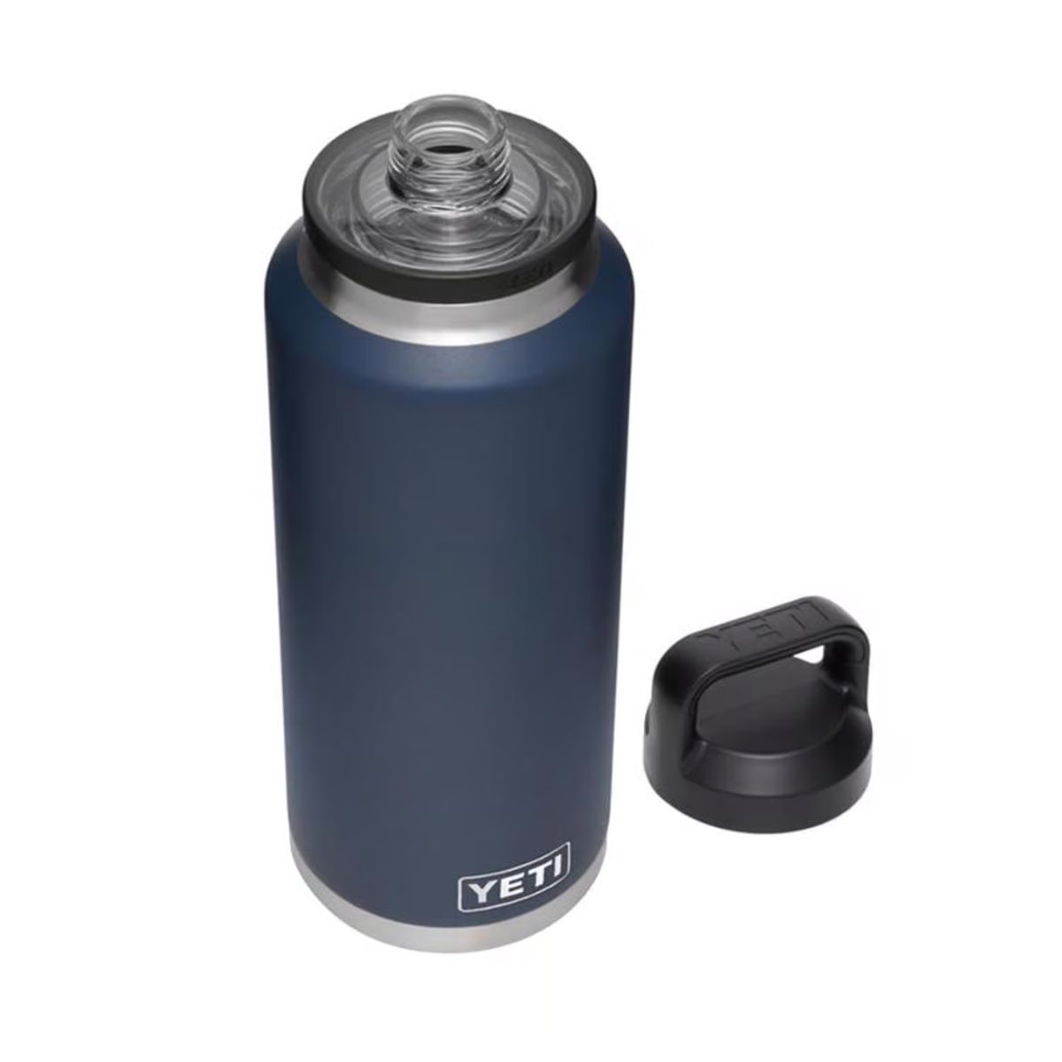 YETI Rambler 46 oz. Navy BPA Free Bottle with Chug Cap