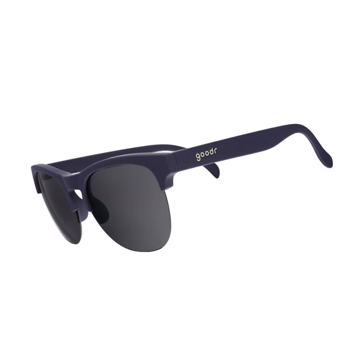 goodr Avant G - Full Sail Frenzy Sunglasses Unisex Blue Frame Black Lens Polarized