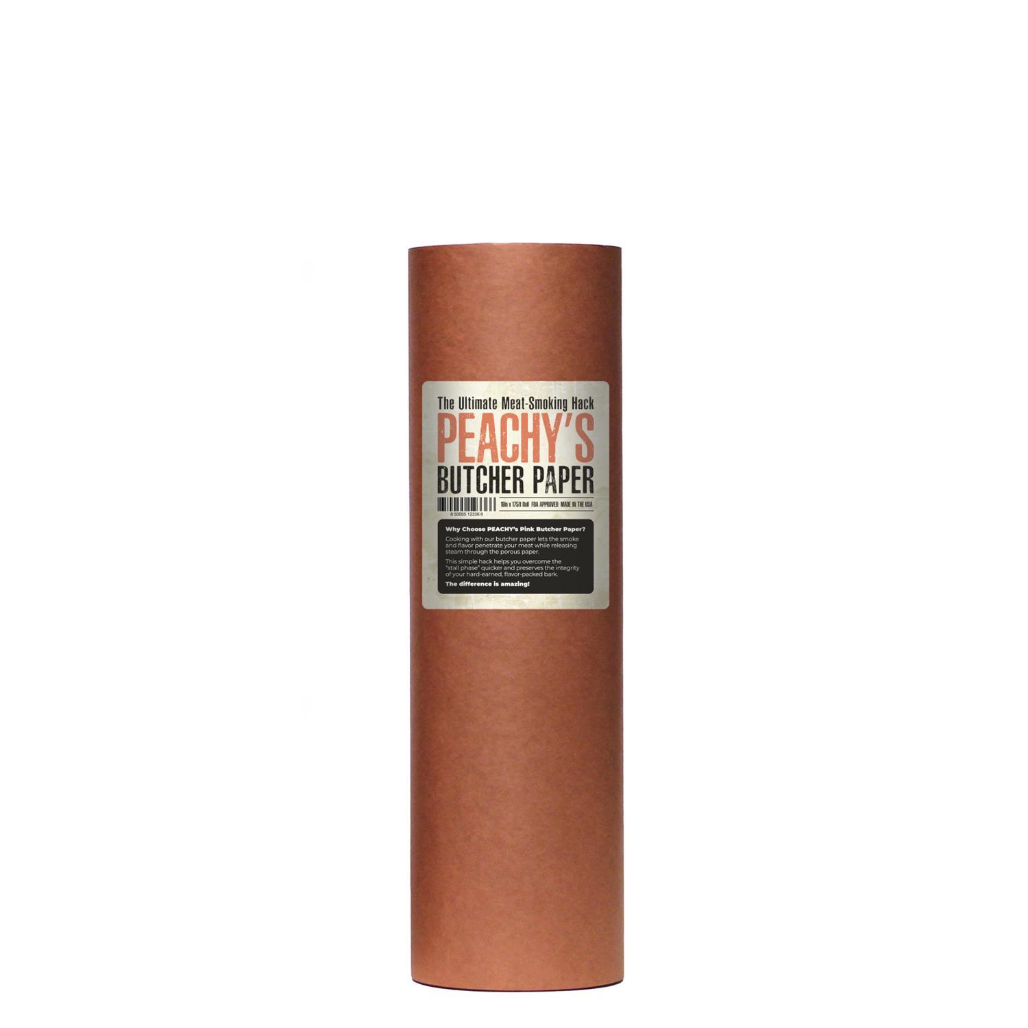 Peachy's Paper BBQ Butcher Paper Roll 175 ft. L X 18 in. W 1 pk