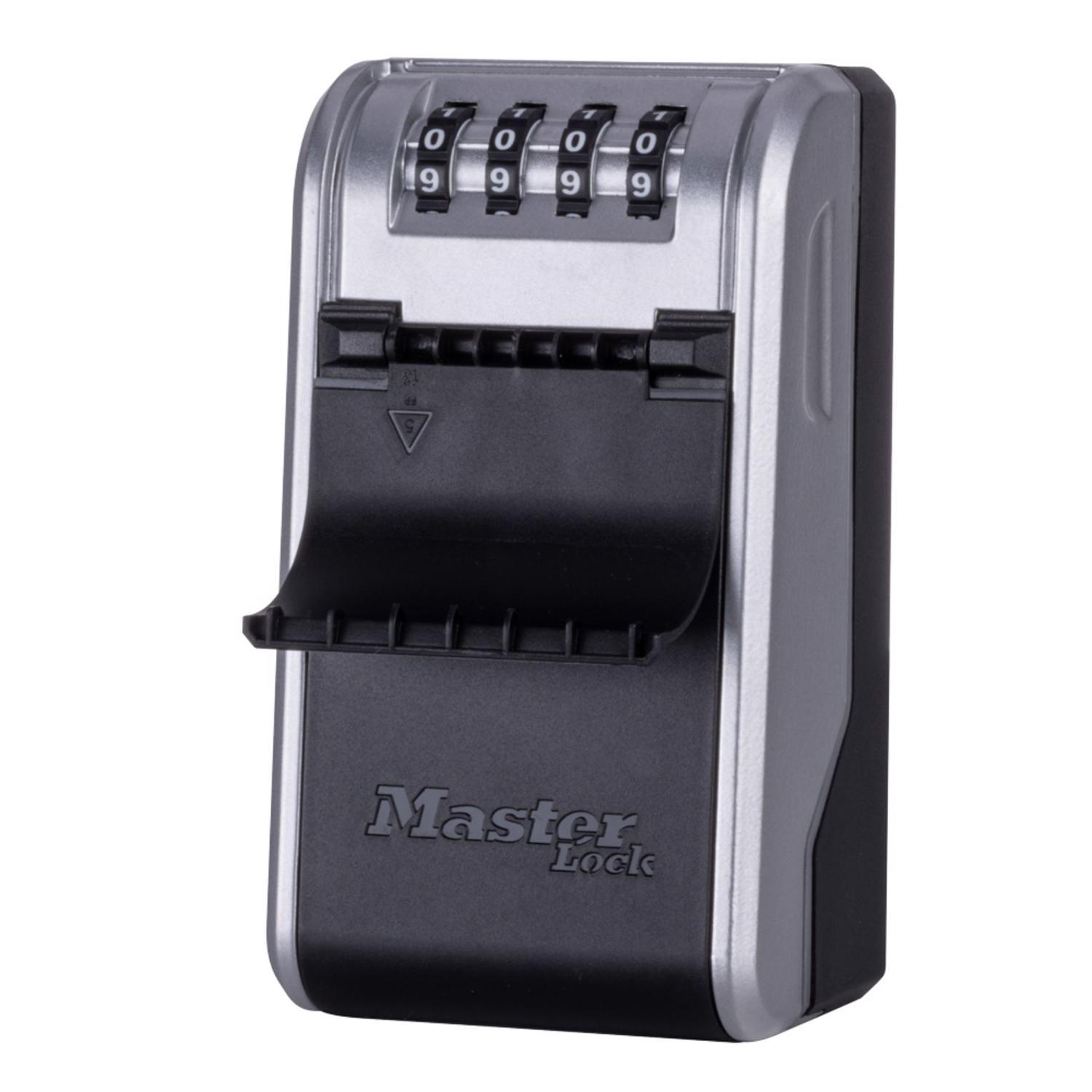 Master Lock 5.2 in. H X 3 in. W X 2 in. L Metal 4-Dial Combination Lock Box