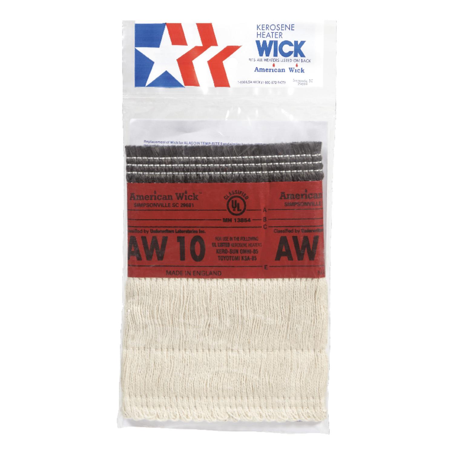 American Wick Kerosene Heater Wick For Aladdin Temprite 9 C-381 Bando BK-96 Commander 96 Cosy 260 an
