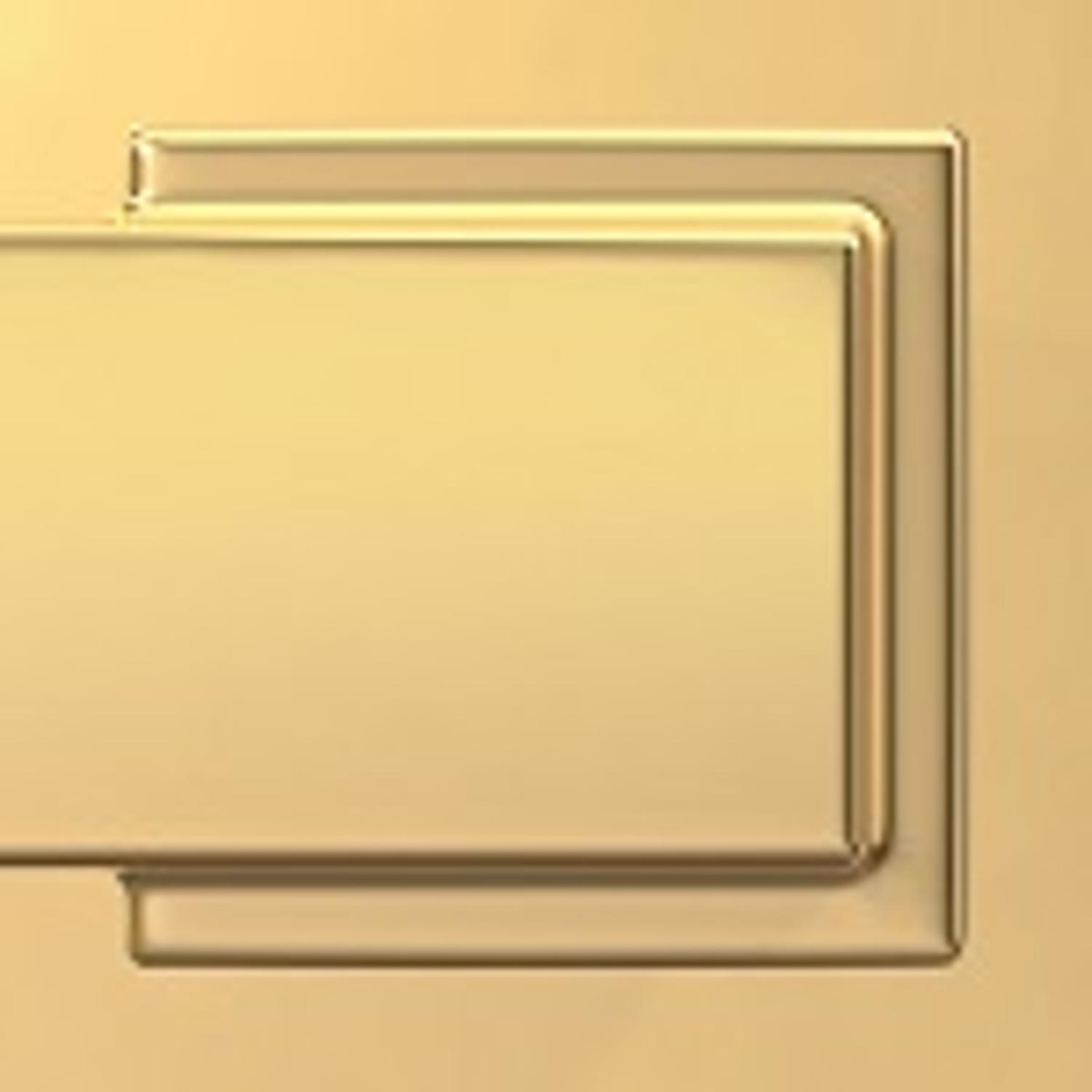 Schlage Plymouth Bright Brass Passage Lockset 1-3/4 in.