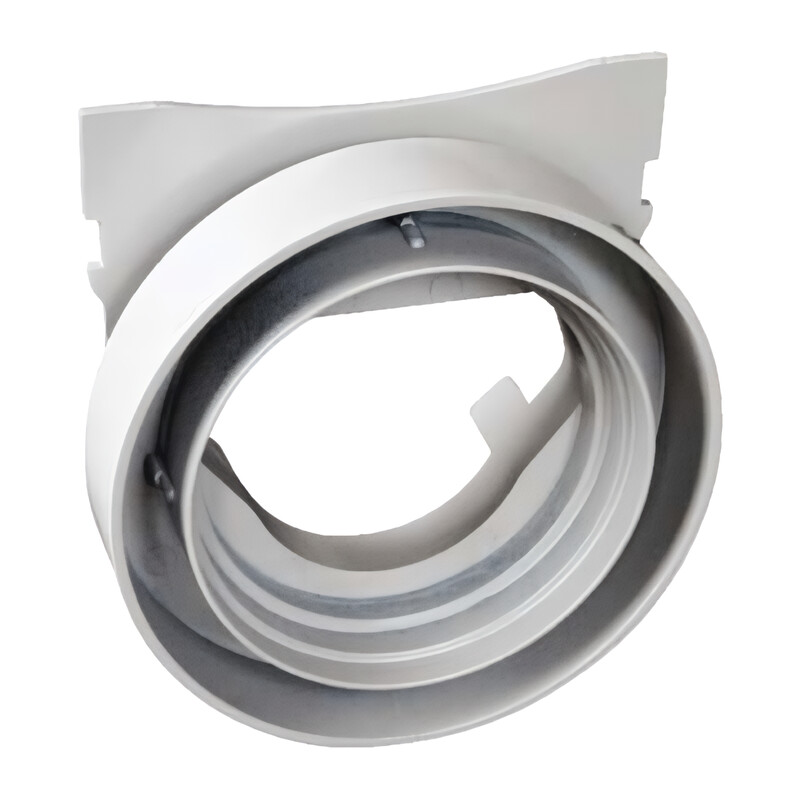 Fernco Storm Drain Plus Gray Round Plastic Channel Grate