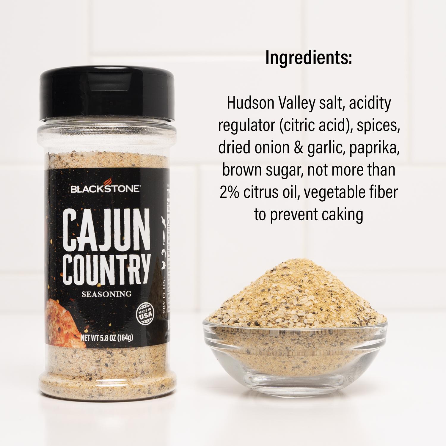 Blackstone Cajun Country Seasoning BBQ Seasoning 5.8 oz