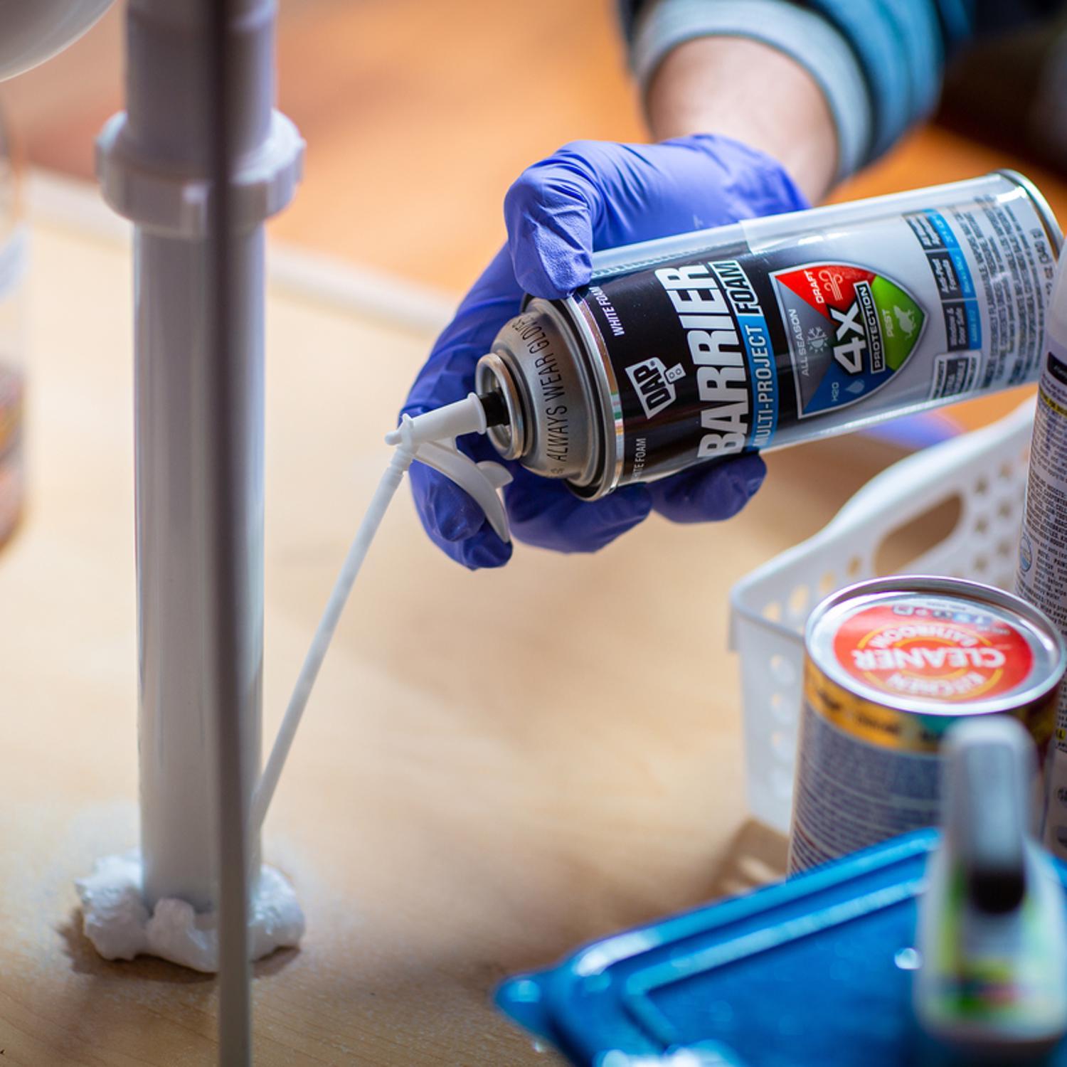 DAP Barrier Foam White Polyurethane Foam Multipurpose Barrier Foam 12 oz