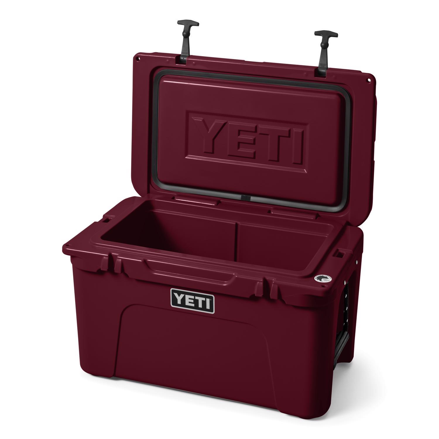 YETI Tundra 45 Wild Vine Red 54 cans Hard Cooler