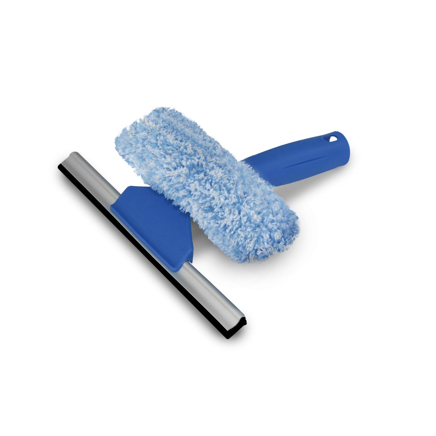 Unger 6 in. Plastic Window Squeegee/Scrubber