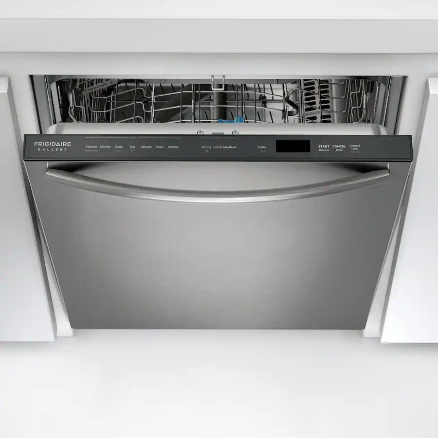 Frigidaire - Gallery 24in. Tub Built-In Dishwasher with CleanBoost Technology - Stainless Steel