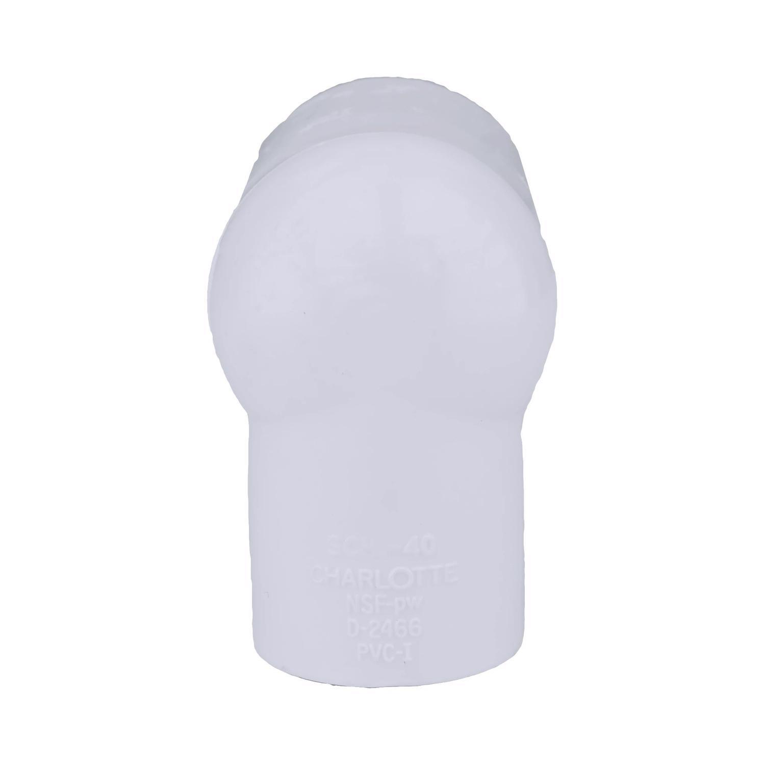 Charlotte Pipe Schedule 40 3/4 in. Slip X 1/2 in. D FPT PVC Elbow 1 pk