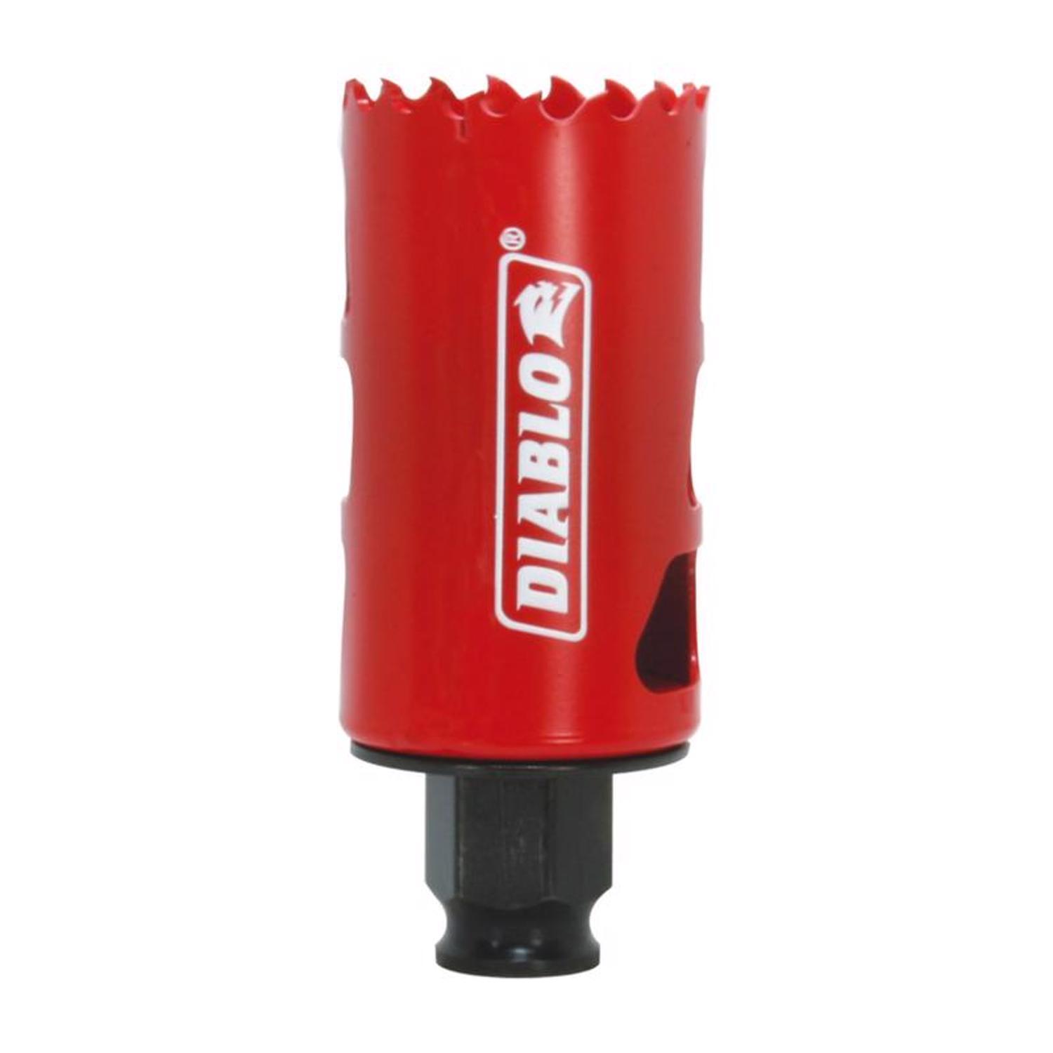 Diablo Snap-Lock Plus 1-1/2 in. Bi-Metal 2-3/8 in. L Hole Saw Arbor Included