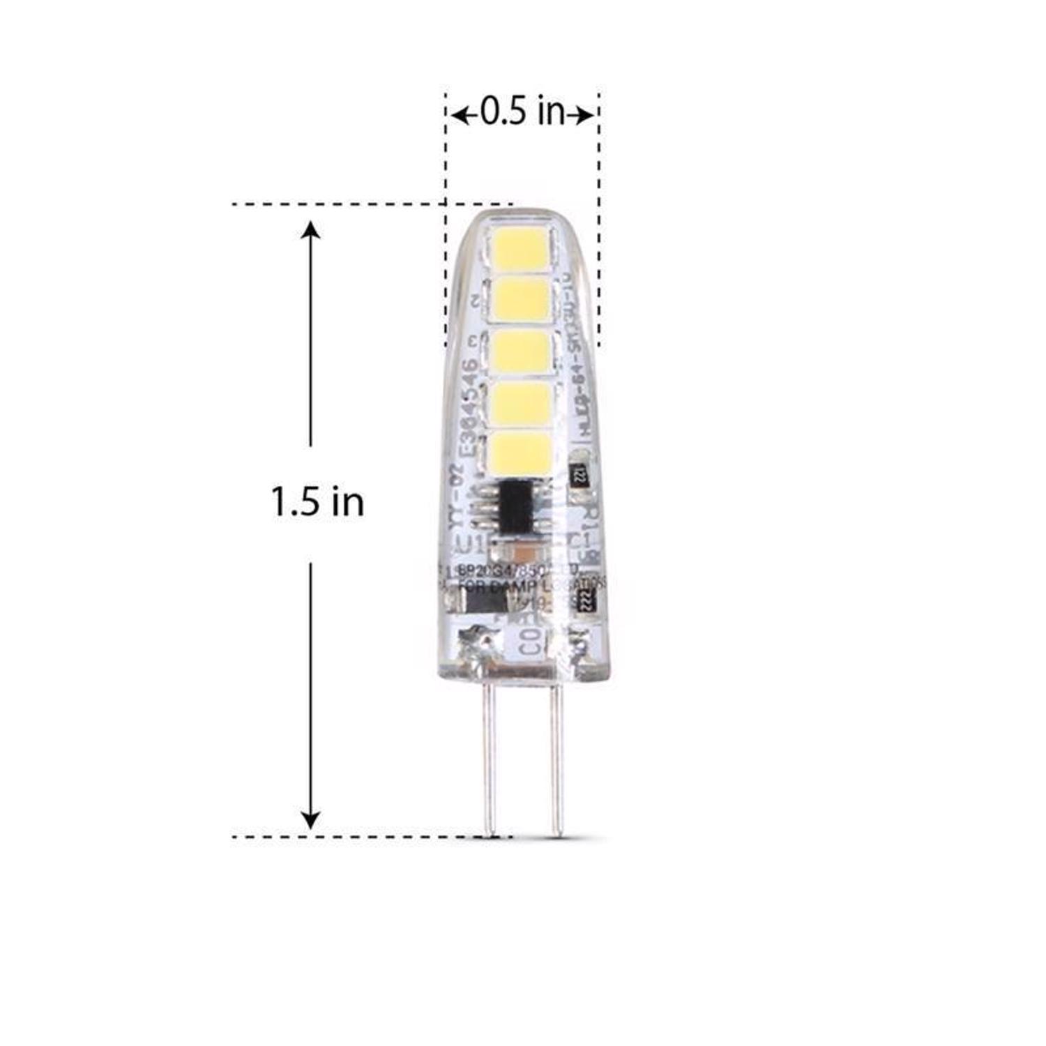 Feit T4 G4 LED Bulb Daylight 20 Watt Equivalence 1 pk