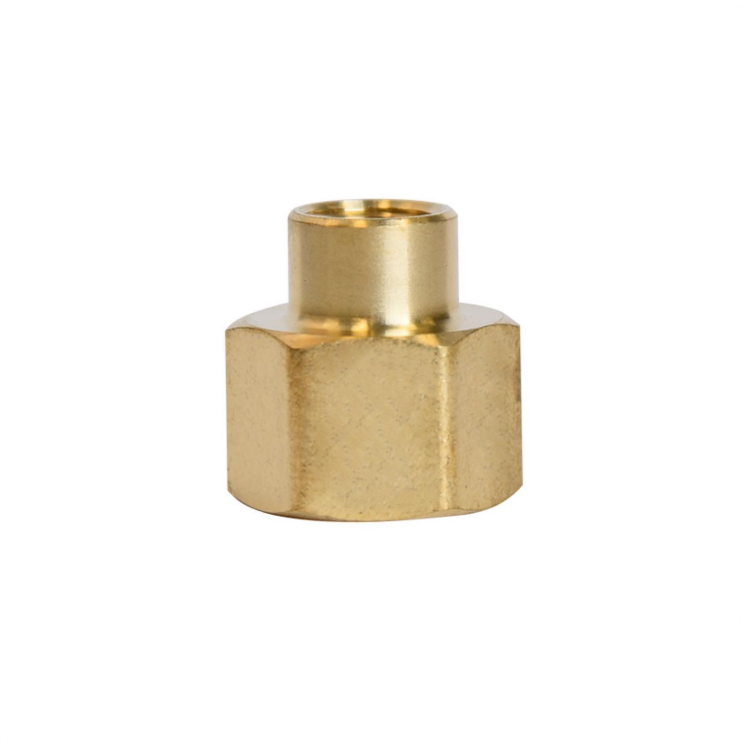 ATC 3/8 in. FPT 1/8 in. D FPT Brass Coupling
