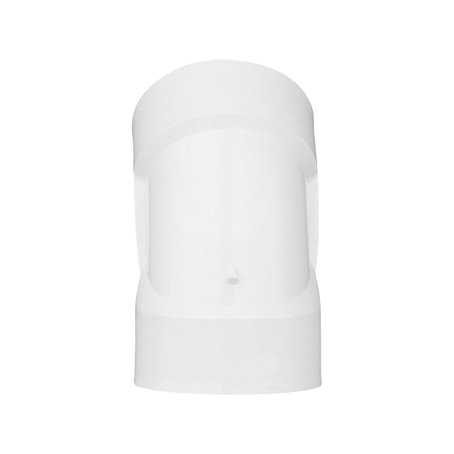 Charlotte Pipe Schedule 40 3 in. Hub X 3 in. D Hub PVC 45 Degree Elbow 1 pk