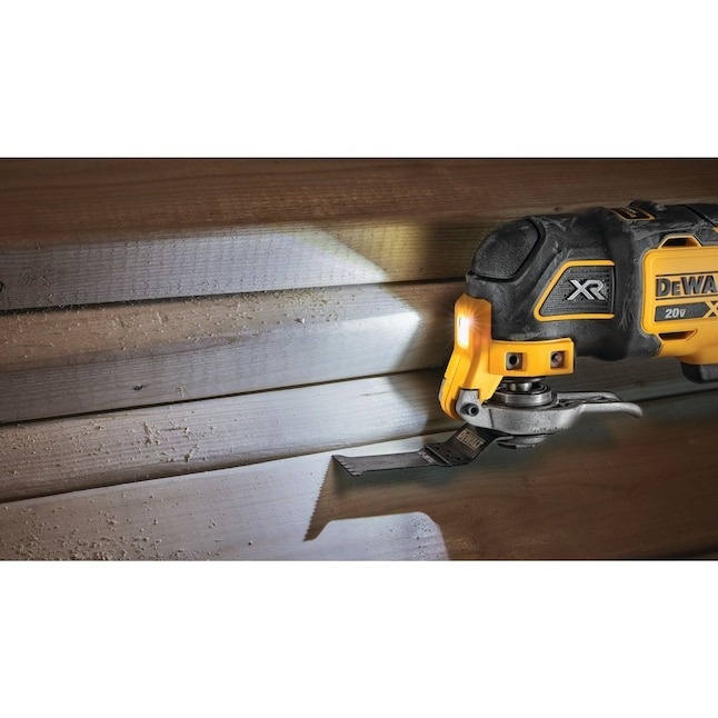 DEWALT XR 20-volt Max Cordless Brushless 3-speed 6 -Piece Oscillating Multi-Tool with Soft Case 1 -Batteries Included