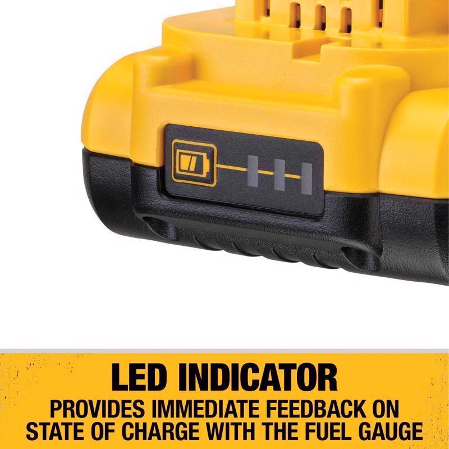 DeWalt 20V MAX DCB240C 4 Ah Lithium-Ion Compact Battery and Charger Starter Kit 2 pc