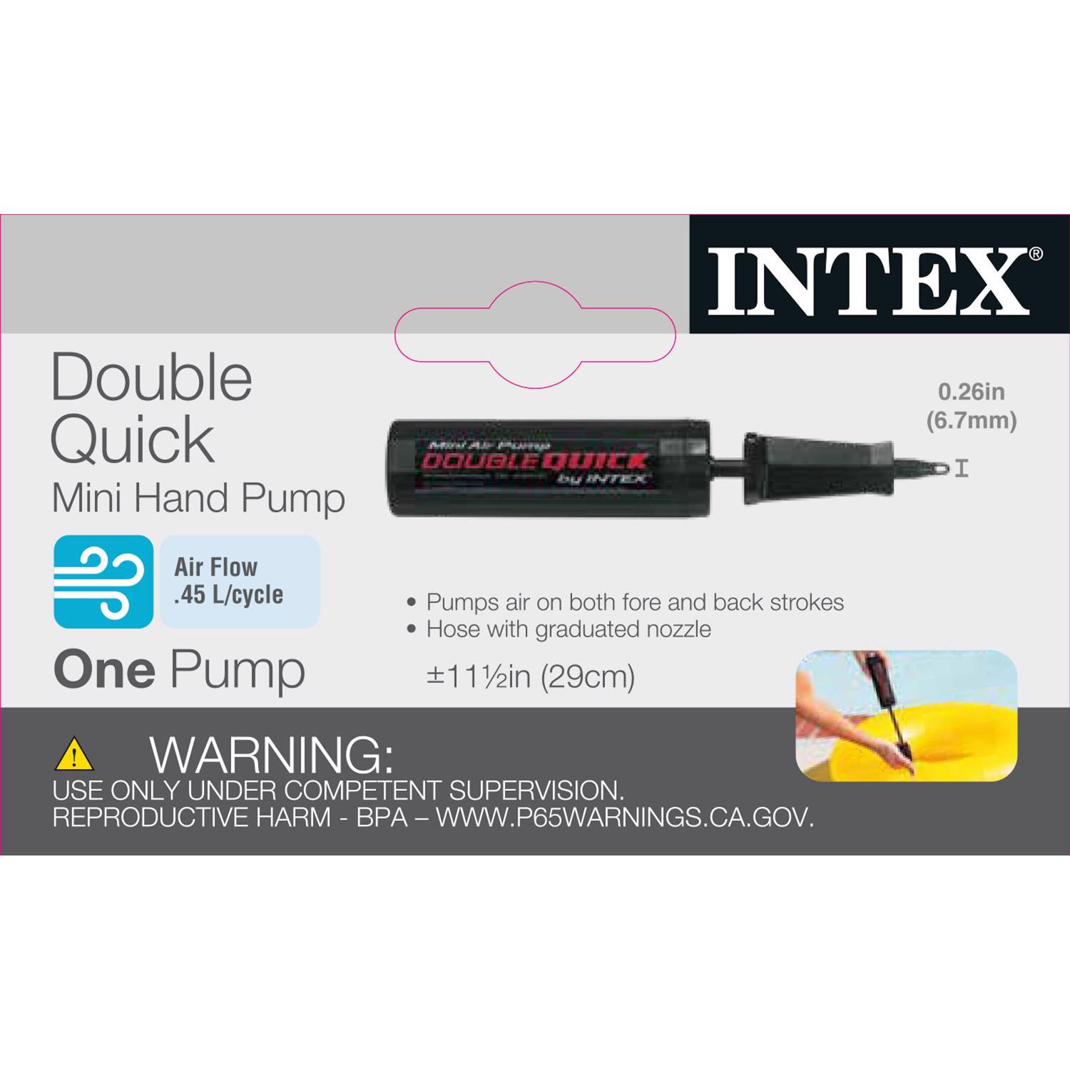 Intex Air Pump 16 in. H X 5 in. W X 2 in. L
