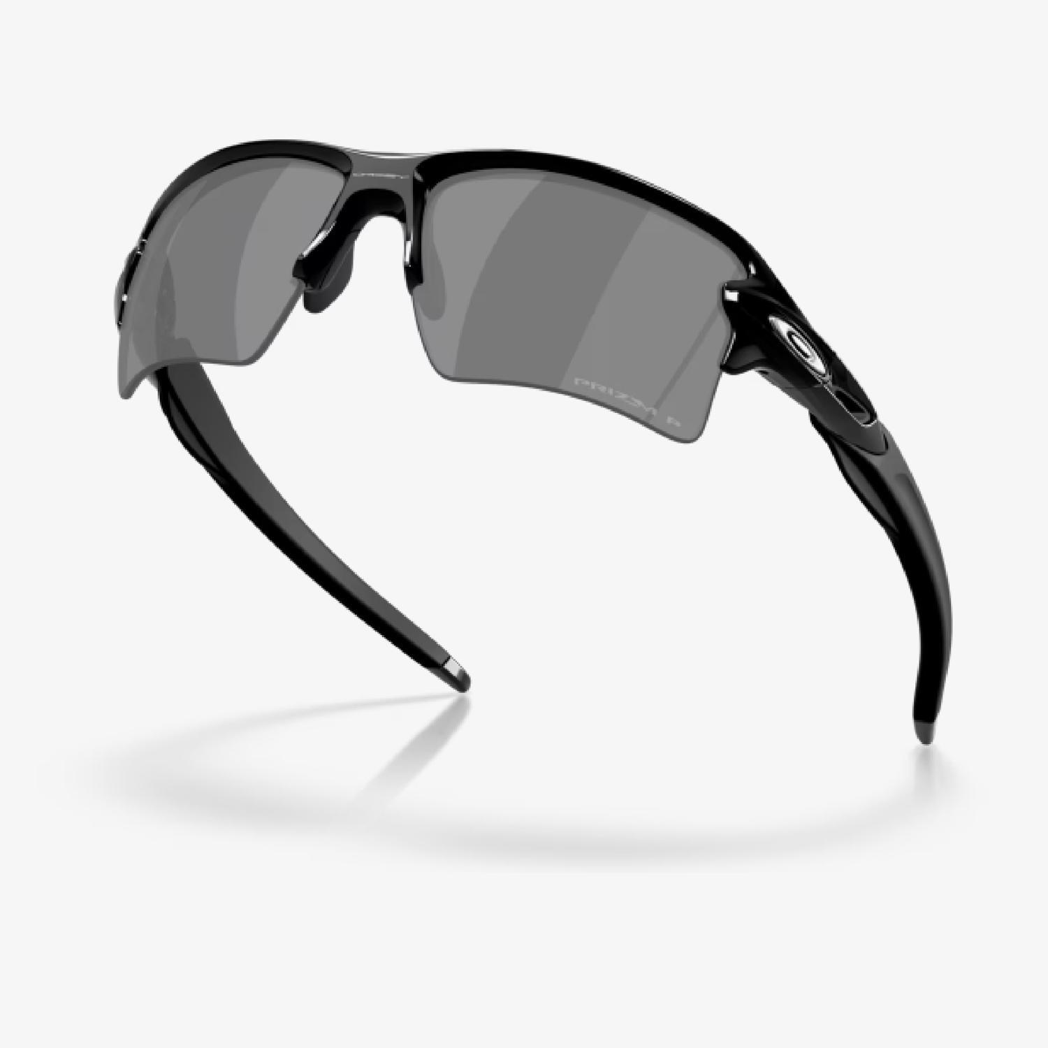 Oakley Flak 2.0 XXL Sunglasses Men's Polished Black Frame Prizm Black Lens Polarized