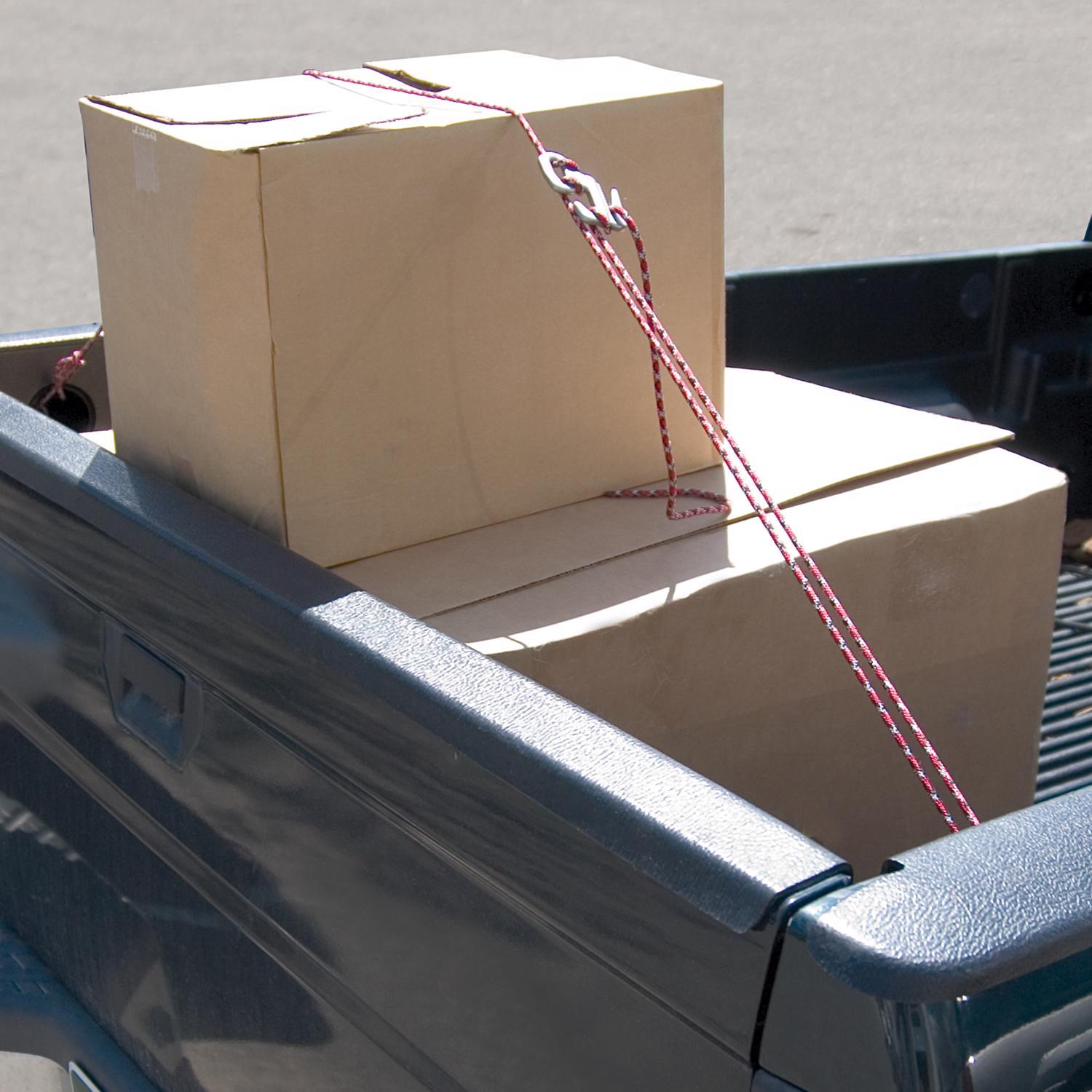 Nite Ize Figure 9 3 in. L Silver Twisted Plastic Tie-Down Rope