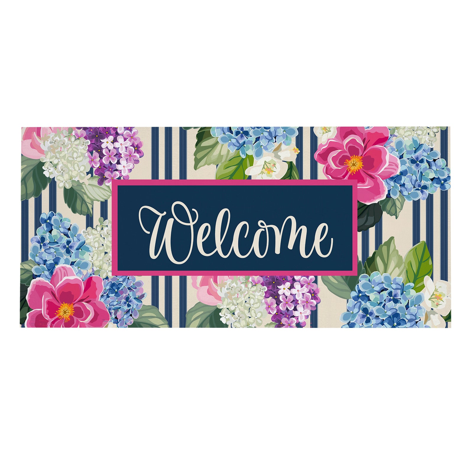 Evergreen Chinoiserie Floral Pattern Sassafras Switch Mat