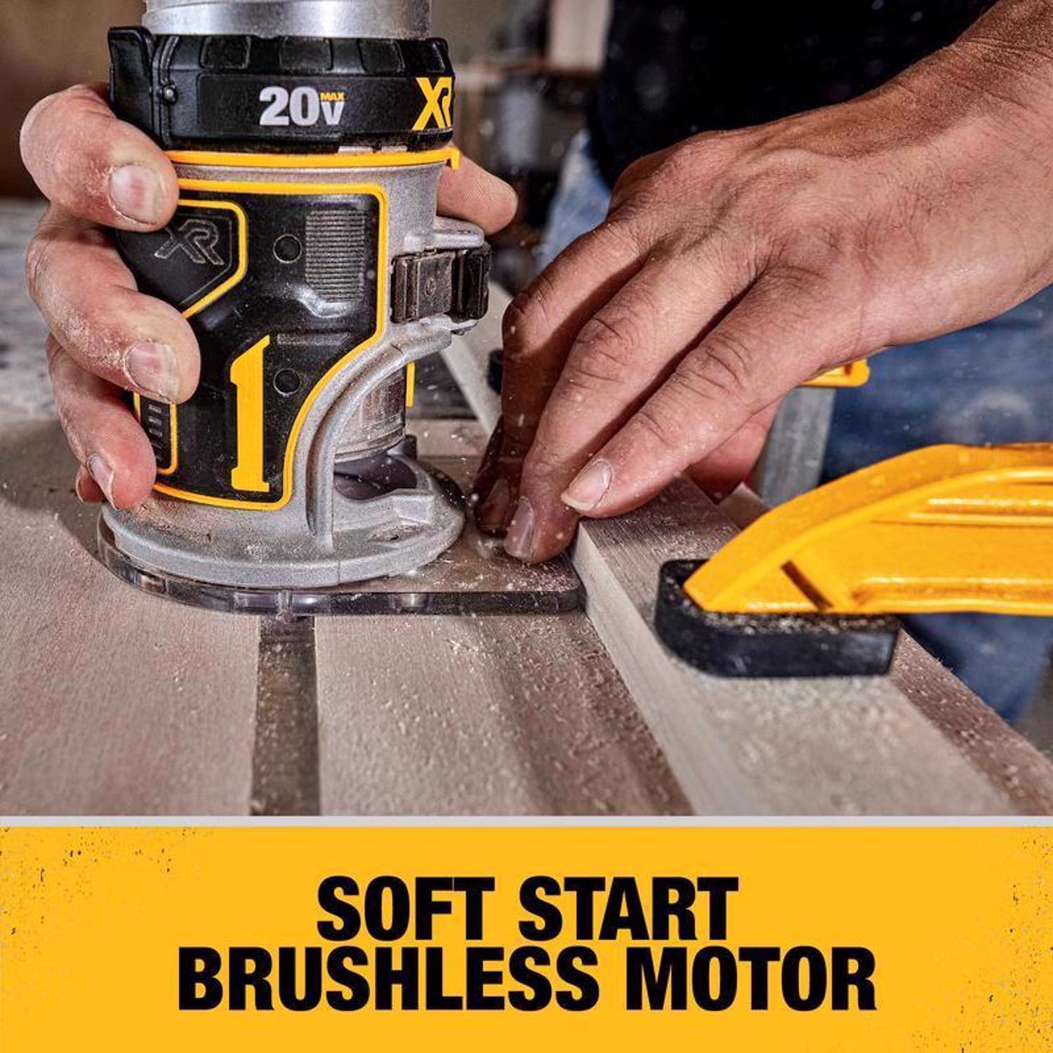 DeWalt 20V MAX XR Cordless Compact Router Tool Only