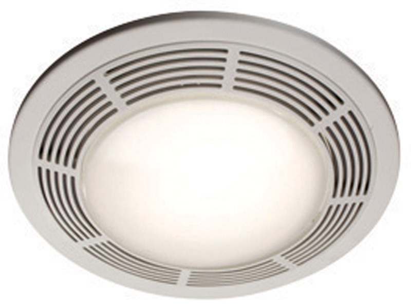Broan Ventilation Fan and Light Combination Ceiling 15 in. D x 7-5/8 in. H x 15 in. W
