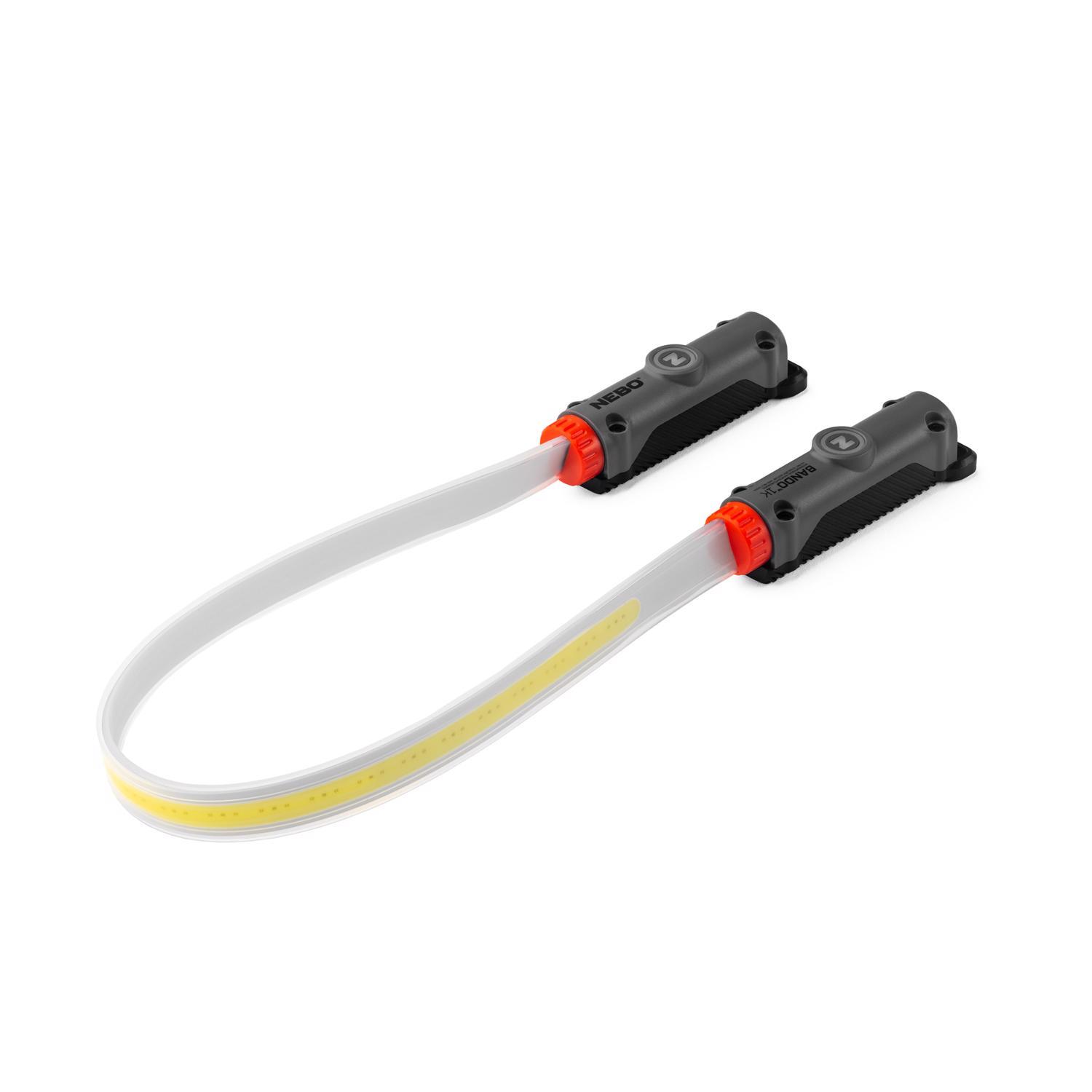 NEBO Bando 1K 1000 lm COB LED Rechargeable String/Linkable Work Light w/Magnet