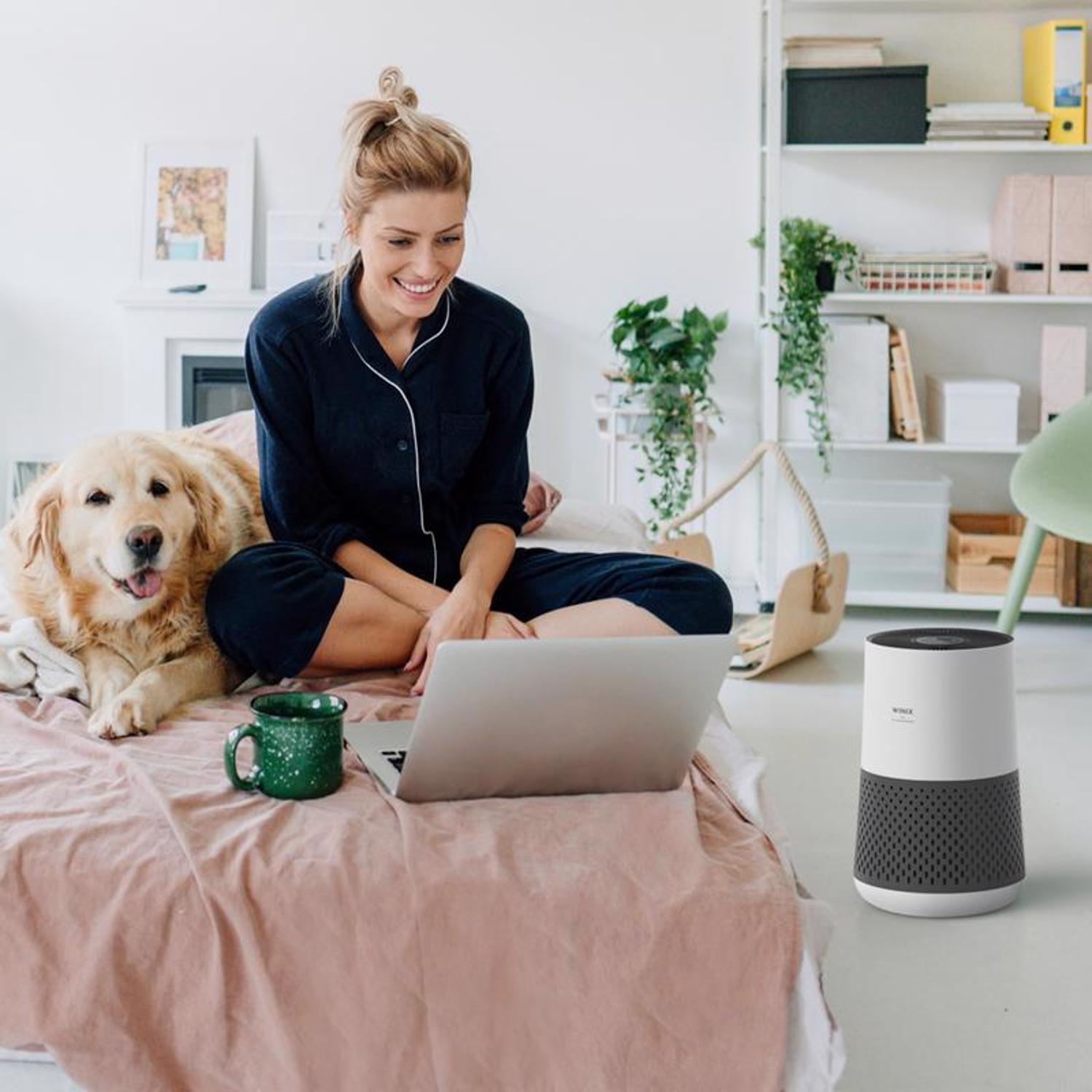 Winix A231 Carbon True HEPA Air Purifier Tower 1110 sq ft